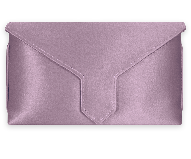 Charlie Bespoke Pearl Silk Clutch Designer Clutch Bags Wilbur Gussie