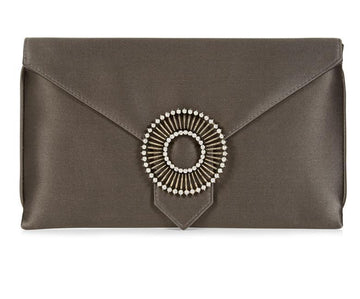 Charlie Dark Grey Clutch - Wilbur & Gussie - 2