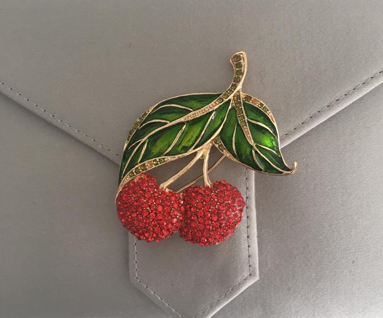 Charlie Bespoke Kingfisher Silk Clutch