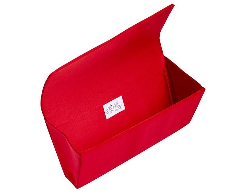 Clover Lipstick Red Clutch - Wilbur & Gussie - 2