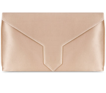 Edith Bespoke Pearl Silk Clutch