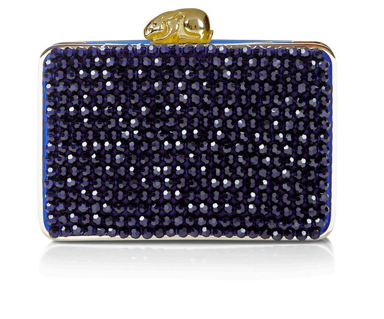 Flora Cobalt Blue Clutch - Wilbur & Gussie - 2