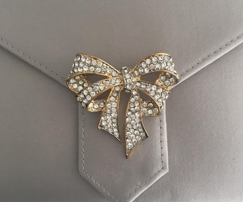 Charlie Bespoke Kingfisher Silk Clutch