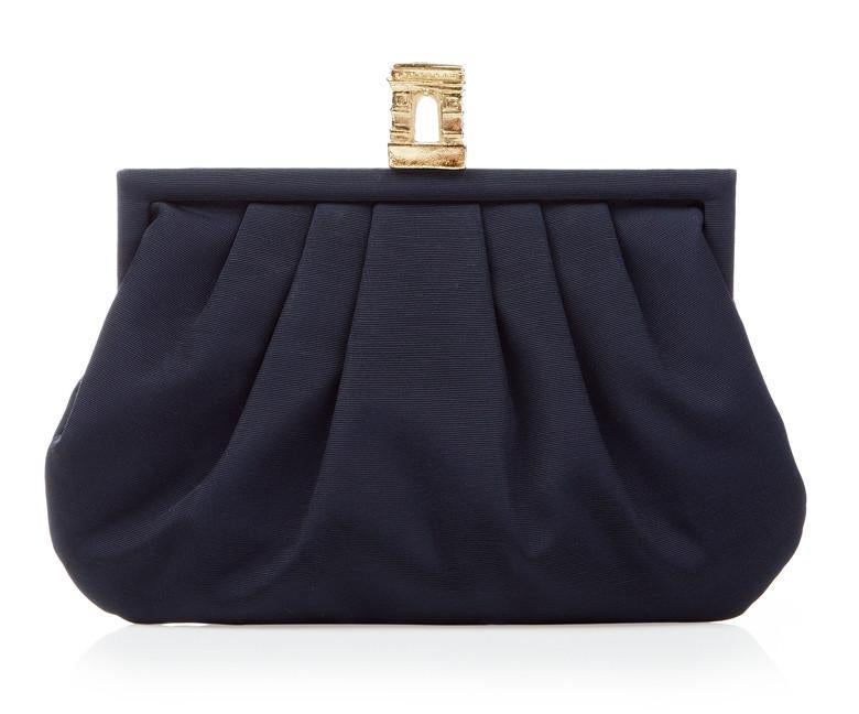 Lily Navy Paris Clutch - Wilbur & Gussie - 1