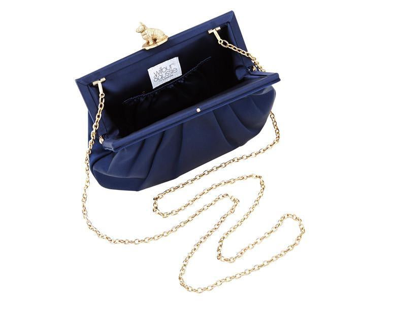 Lily Navy Corgi Clutch - Wilbur & Gussie - 3