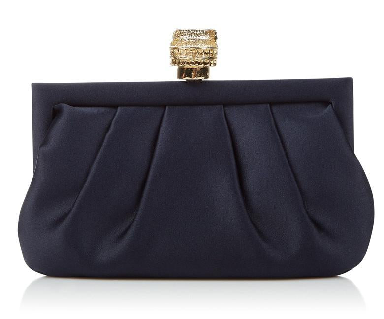 Margot Navy Rome Clutch - Wilbur & Gussie - 2