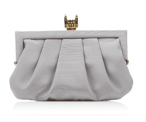 Margot Pewter London Clutch - Wilbur & Gussie - 1