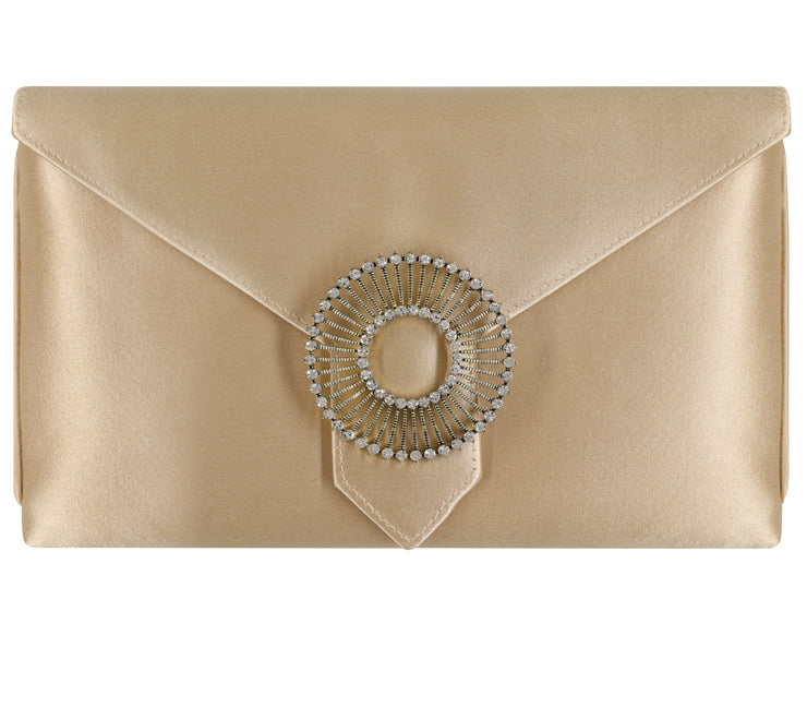 Edith Pearl Classic Silk Clutch